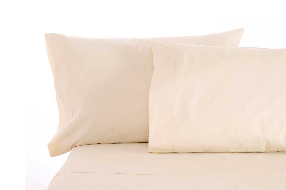 100% Organic Cotton Percale Pillowcase Pair