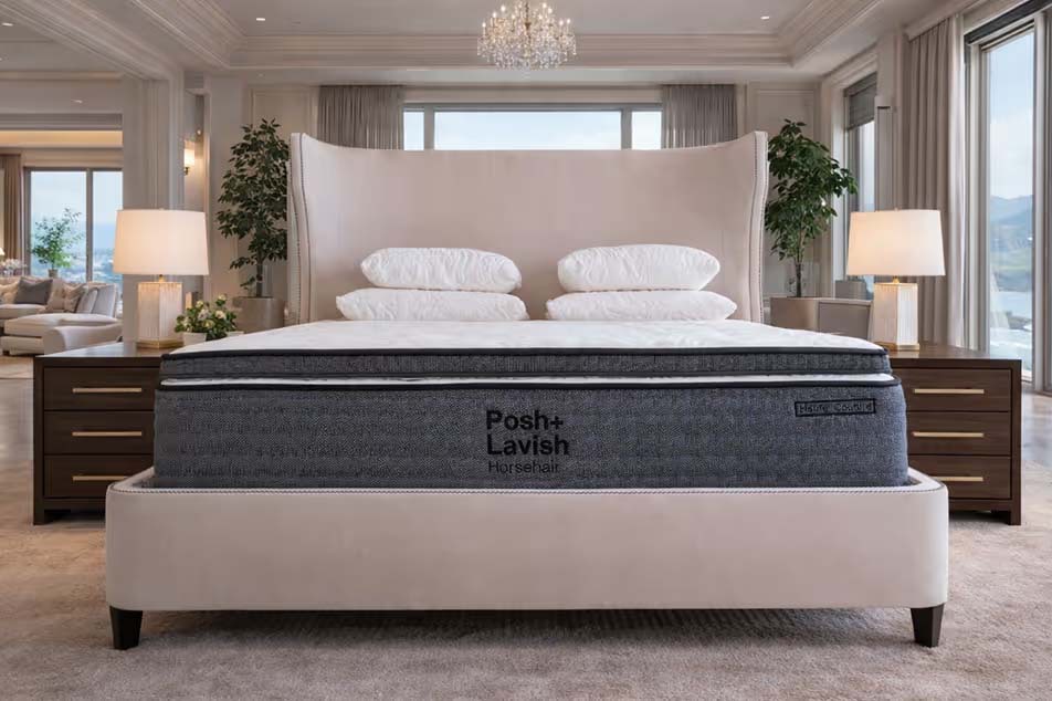 Haute Couture Base Mattress+ 4″ Top Mattress The Curated Collection Base Mattress