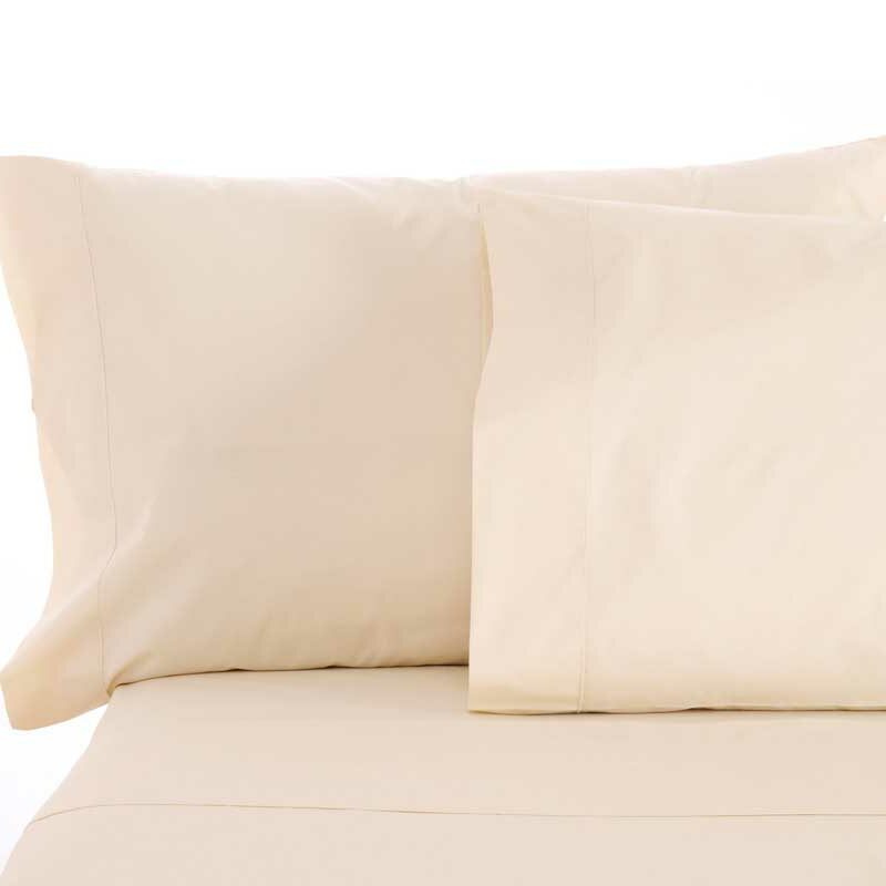 100% Organic Cotton Percale Pillowcase Pair
